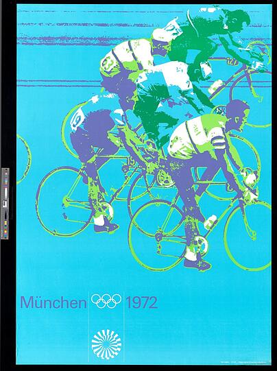 Diese Farben machen gute Laune – im Sport und in der Kultur: Quer durch ganz München, am Flughafen und entlang der Autobahnen waren die Olympischen Spiele angenehm präsent.
