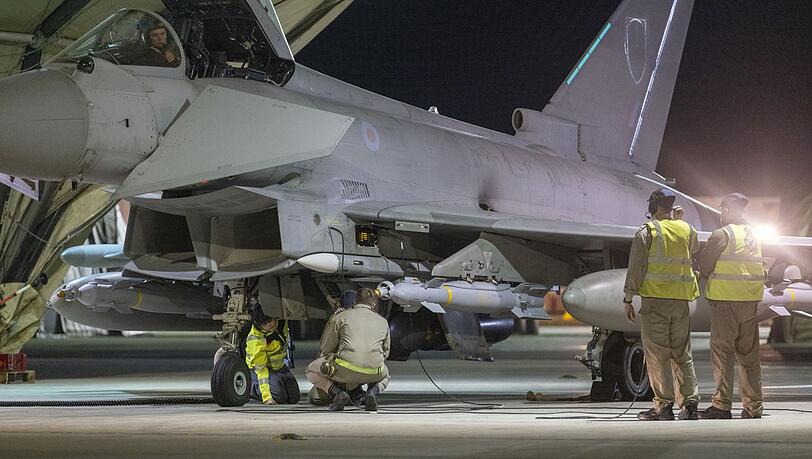 Vor rund zwei Wochen hatten US-Flugzeuge Stellungen der Terroristen attackiert. (Handout)