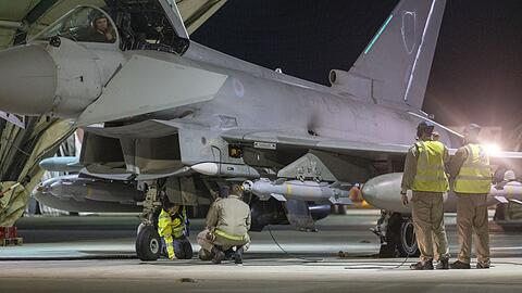 Vor rund zwei Wochen hatten US-Flugzeuge Stellungen der Terroristen attackiert. (Handout)