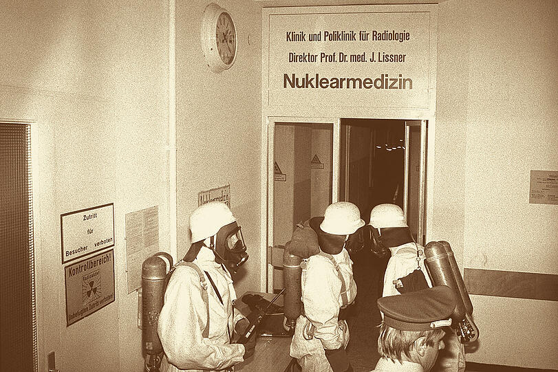 1986: Brand in Nuklearmedizin der Medizinischen Klinik Innenstadt.