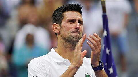 Zum Heulen: Novak Djokovic hat sich nicht gegen Corona impfen lassen und verpasst nach den Australian Open auch die US Open.