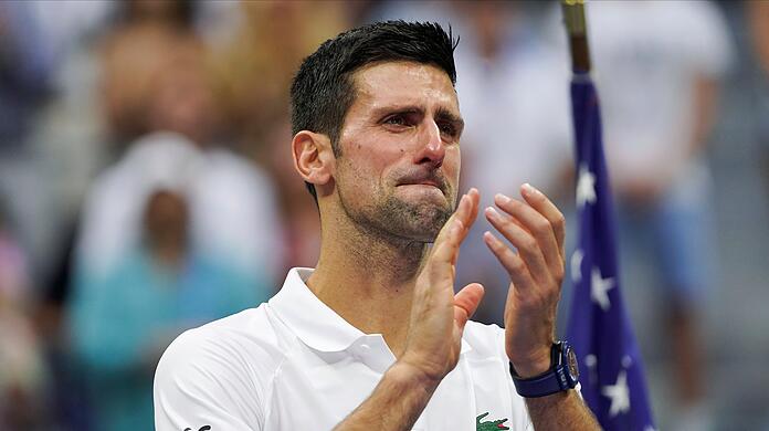 Zum Heulen: Novak Djokovic hat sich nicht gegen Corona impfen lassen und verpasst nach den Australian Open auch die US Open.