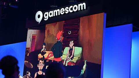 Eine Paintbucket-Entwicklerin stellte bei der Gamescom "Grenzg&auml;nger" vor.