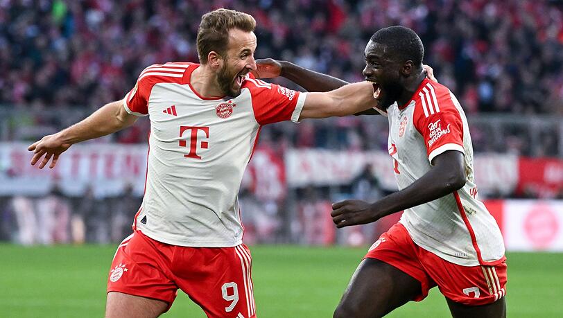 Harry Kane und Dayot Upamecano wollen in Bochum schwierige Tage hinter sich lassen.