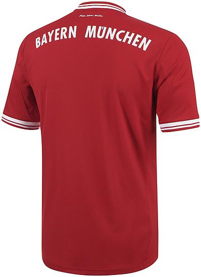 Das sind die neuen Heimtrikots des FC Bayern für die Saison 2013-2014.