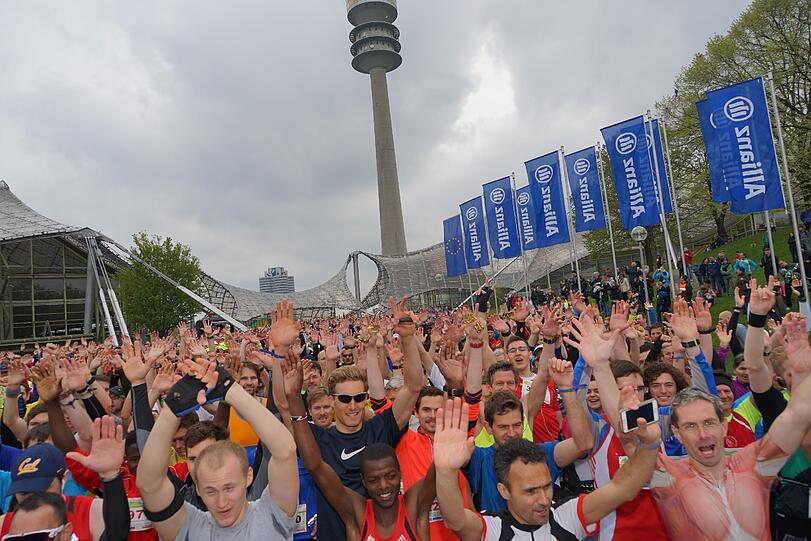 Bereits zum 12. Mal fand der Halbmarathon im Olympiapark statt. Die Bilder.