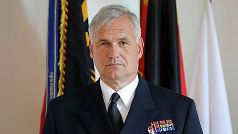 "Die Krim ist weg": Vizeadmiral Kay-Achim Schönbach.