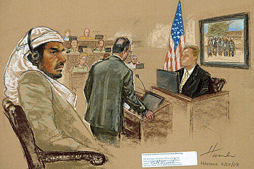 Das Gefangenenlager Guantánamo.
