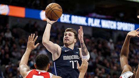 Gab nach seiner Verletzungspause ein starkes Comeback: Dallas-Superstar Luka Doncic.