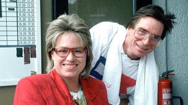 Anne-Marie Sprotte mit Elmar Wepper