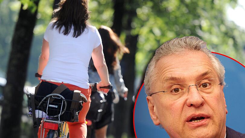 Innenminister Joachim Herrmann hält Fahrradschnellwege für eine gute Idee. Innenminister Joachim Herrmann hält Fahrradschnellwege für eine gute Idee.