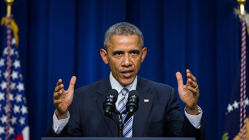 Barack Obama: "Wir sind nicht im Krieg mit dem Islam. Wir sind im Krieg mit Menschen, die den Islam pervertiert haben." Barack Obama: "Wir sind nicht im Krieg mit dem Islam. Wir sind im Krieg mit Menschen, die den Islam pervertiert haben."