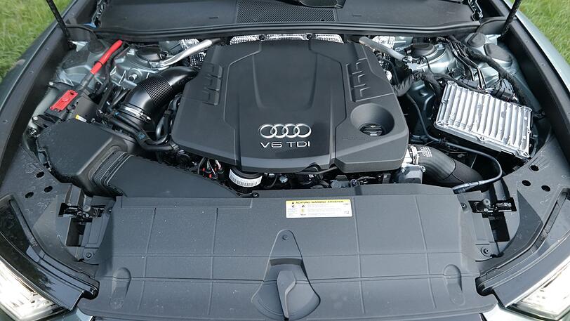 Der V6-TDI hat ordentlich Dampf, kämpft aber mit einer kräftigen Anfahrschwäche.