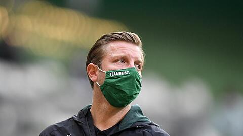 Für Trainer Florian Kohfeldt und Werder Bremen geht es beim Abstiegsduell in Mainz um "alles".