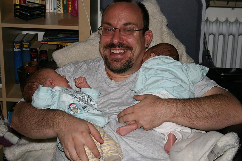 Der Internetspezialist Norman H. liebte seine Babies Lisa und Fabian über alles.