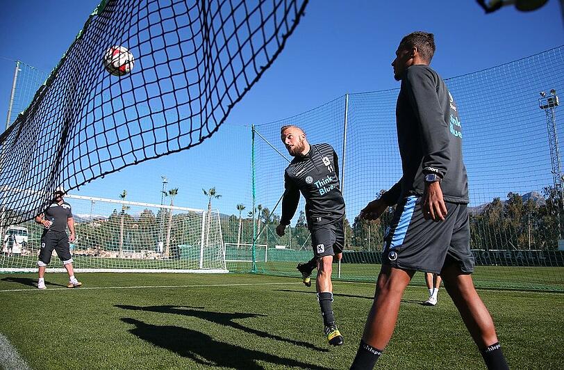 Der TSV 1860 im Trainingslager in Marbella.