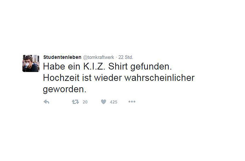Toms Twitter-Follower waren begeistert von den Kommentaren des Studenten.