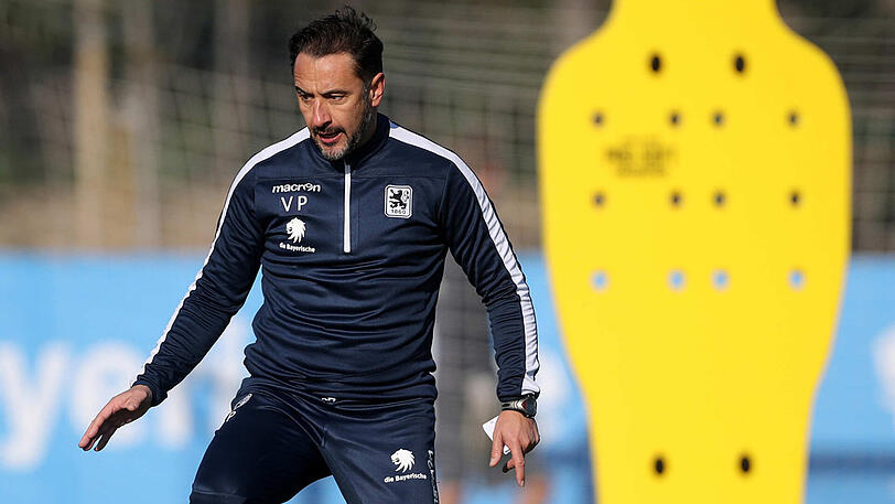Sie rackerten und ackerten: Unter den kritischen Blicken ihres Trainers Vitor Pereira waren die Löwen-Profis auch am Samstag voll bei der Sache. Simon und Ribamar schnüren im Trainingslager in Troia immer noch ein Extra-Päckchen.