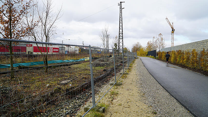 S-Bahn Stammstrecke Zaun eingezäunt S-Bahn-Stammstrecke Gleise Relaunch