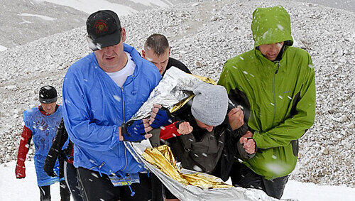 Beim Zugspitzlauf 2008 starben zwei Menschen Beim Zugspitzlauf 2008 starben zwei Menschen