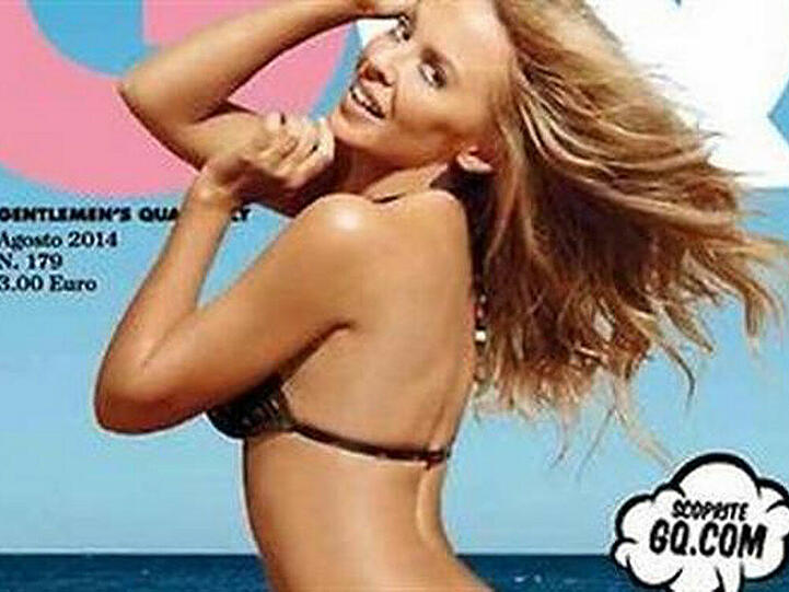Kylie Minogue in sexy Pose für das GQ-Cover