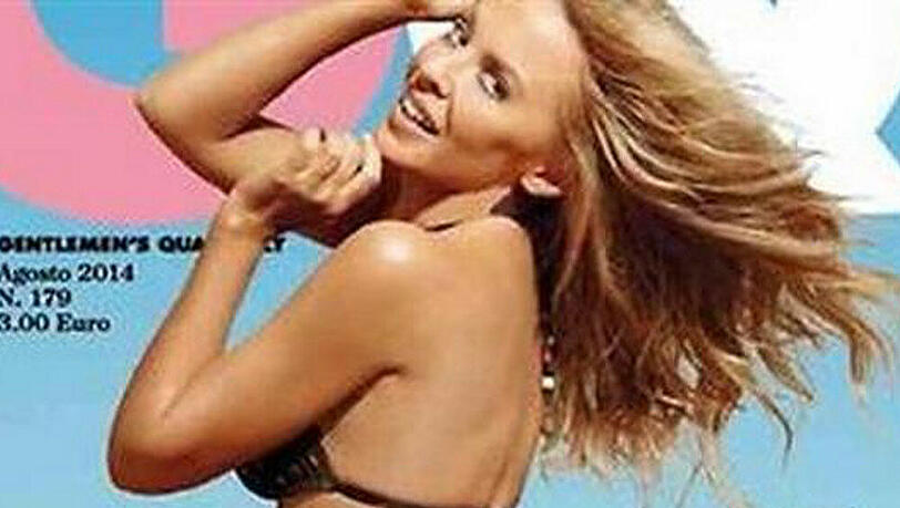 Kylie Minogue in sexy Pose für das GQ-Cover Kylie Minogue in sexy Pose für das GQ-Cover