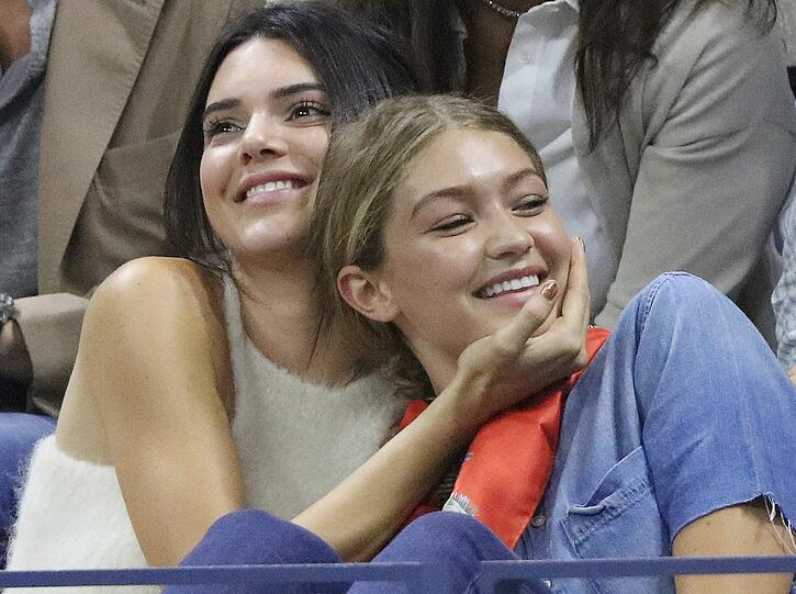 Kendall Jenner und Model-Freundin Gigi Hadid