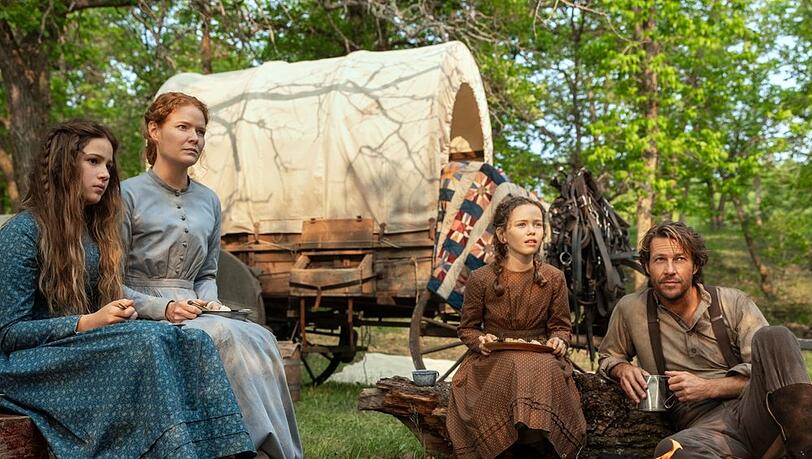 Die neue Familie Ingalls in "Unsere kleine Farm". Die neue Familie Ingalls in "Unsere kleine Farm".