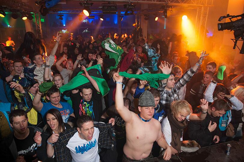 Snow Break Europe 2012 in Schladming: Die Bilder von der irren Party im Schnee