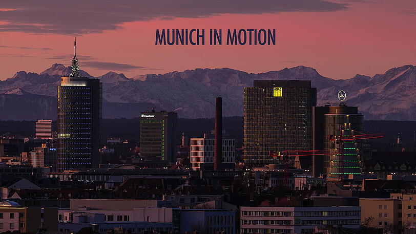 Bilder aus dem Stadt-Portrait "Munich in Motion" von Fotograf Greg Kiss. Alles über den Künstler auf: gregkiss.de