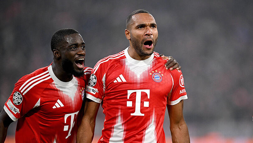 &Uuml;berzeugten in der Abwehrmitte beim FC Bayern: Dayout Upamecano und Jonathan Tah.