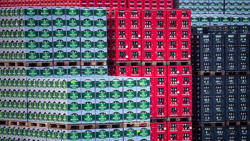 Auch Beck's geh&ouml;rt zum belgischen Brauereiriesen AB Inbev. (Archivbild)