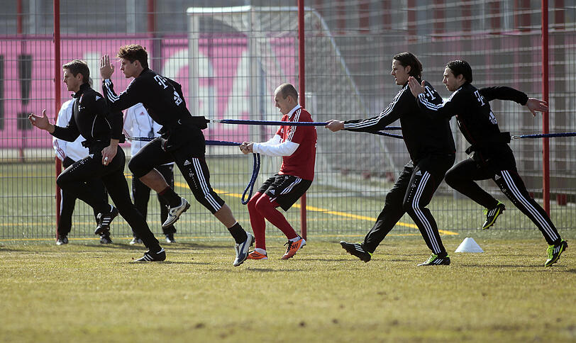 Die Bilder vom Bayern-Training