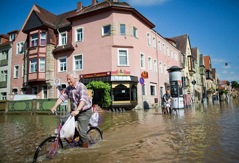 Aktuelle Fotos zum Hochwasser in Dresden: Bilder von der FLut