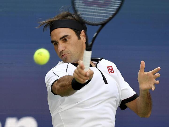 Roger Federer hatte in der dritten Runde keine große Mühe.