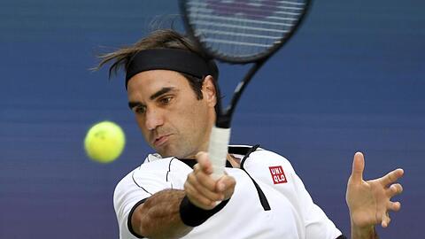 Roger Federer hatte in der dritten Runde keine große Mühe.