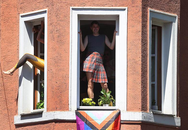 Bunte Parade in München: Die Bilder vom Christopher Street Day 2022.