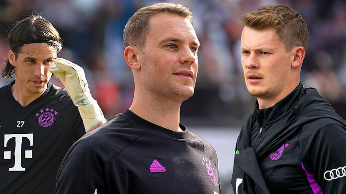 Wer geht? Wer bleibt? Wer ist fit? Die großen Fragen im FC Bayern Tor.