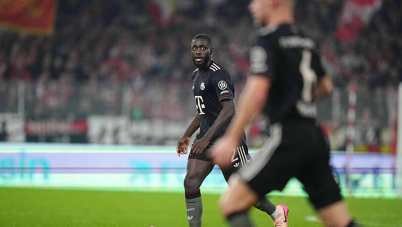 Sein Vertrag läuft am Saisonende aus: Dayot Upamecano. Sein Vertrag läuft am Saisonende aus: Dayot Upamecano.