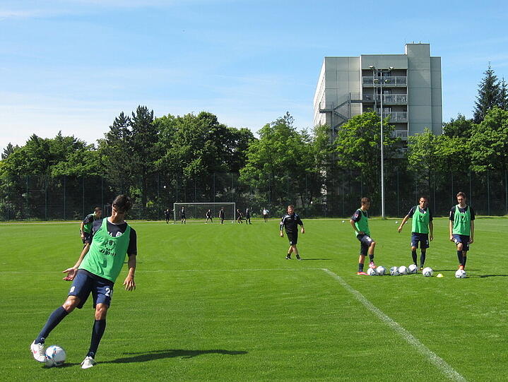 Im Trainingslager will Trainer Reiner Maurer vor allem im konditionellen Bereich mit seinem noch kleinen Kader arbeiten