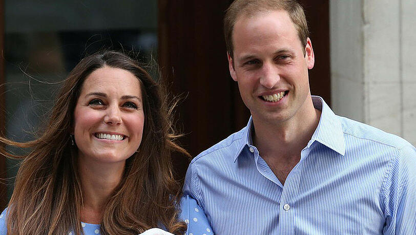 Schon bei Baby Nummer eins sehr glücklich: Herzogin Kate und Prinz William Schon bei Baby Nummer eins sehr glücklich: Herzogin Kate und Prinz William