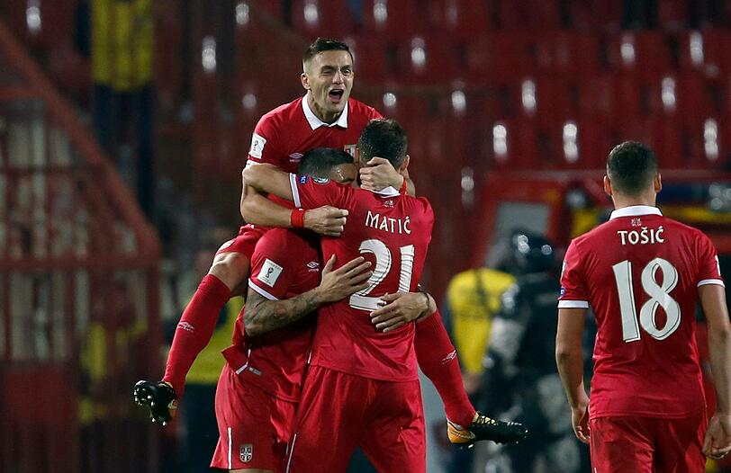 Serbien: Die Balkan-Nation ließ in der WM-Qualifikation Wales und Österreich hinter sich und fährt nun nach Russland.