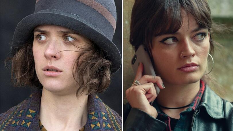 Liv Lisa Fries (l.) ist erneut in "Babylon Berlin" zu sehen. Emma Mackey verkörpert in "Sex Education" Maeve.