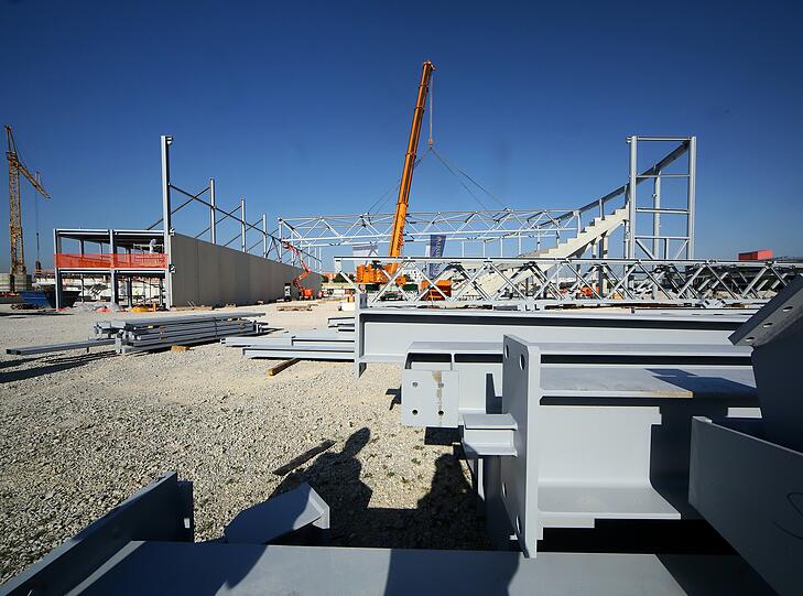 Die Bilder von der Apassionata-Baustelle in Fröttmaning.