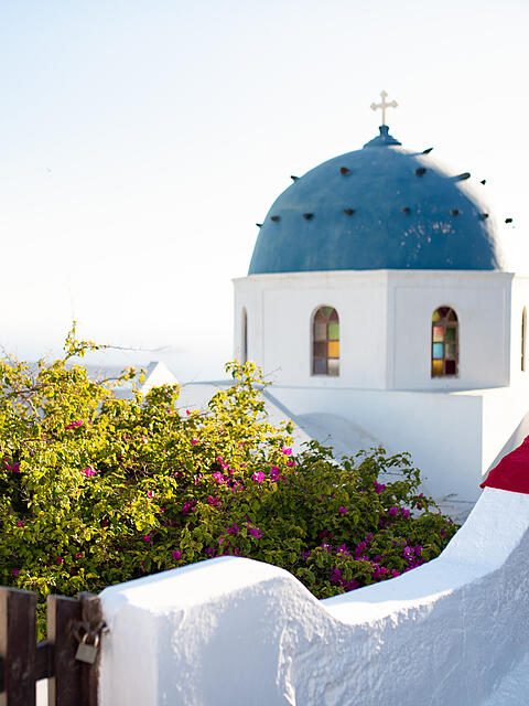 Christina Beier liebt die griechische Insel Santorini. Deswegen hat sie Freising verlassen und ist nach S&uuml;deuropa gezogen.