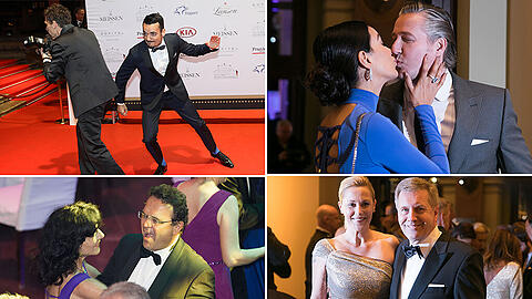 Allerlei Prominenz aus Sport, Politik und Showbusinness war beim Sportpresseball zugegen.