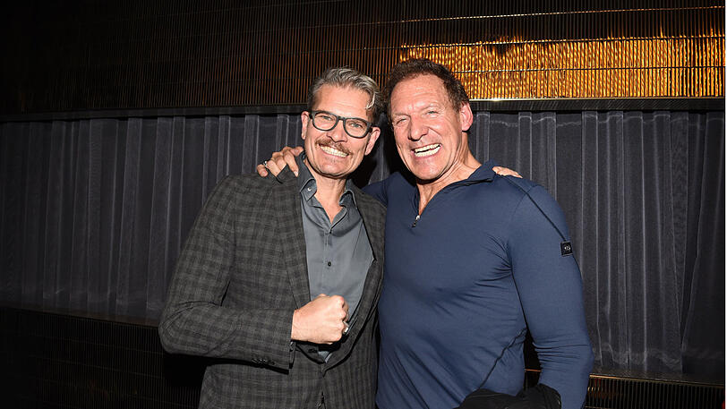 Götz Otto (l.) und Ralf Möller.