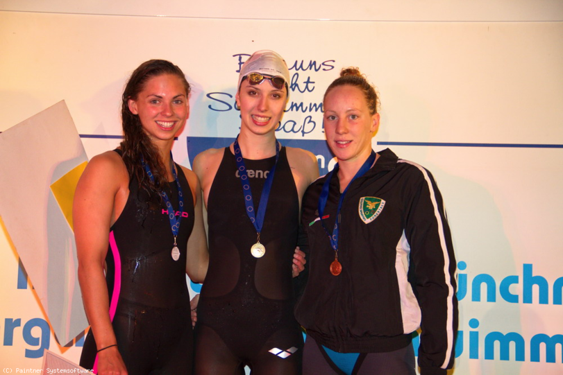 Alexandra Wenk (M.) bei der Head Trophy 2014