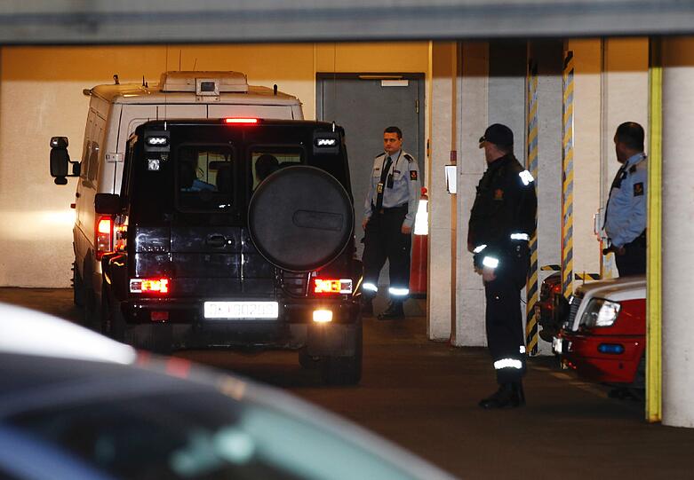 Breivik kommt am Gericht an: Bilder aus Oslo