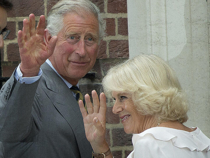 Glück gehabt: Prinz Charles und seine Frau Camilla
